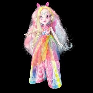 Magic Mixies Pixie Supremes Aria Rainbow Dress Pink Doll Only Incomplete